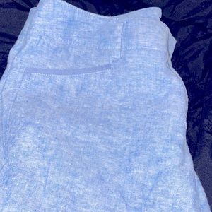 7th Avenue New York & Co. High Rise Linen Blend Cropped Slacks Pants - Size 8